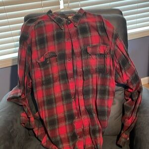 Men 3XL flannel shirt